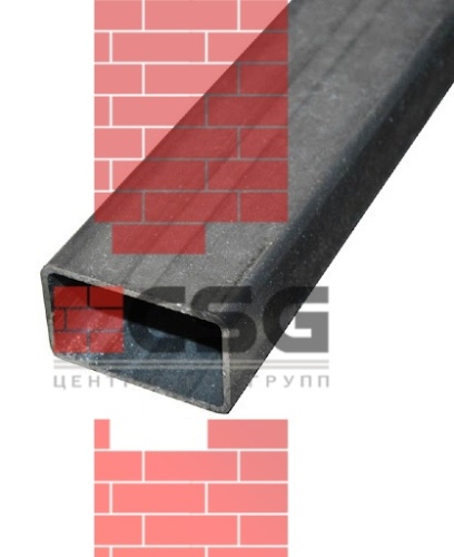 Трубы прямоугольные оцинкованные 40х20х1.2, длина 6 м, размер b 20