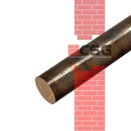 Круг бронзовый 110 прес, марка БрАЖ9-4