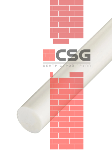 Полипропилен стержень Ф 10 мм PP (~1000 мм, ~0,1 кг) экстр. Китай