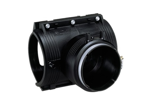 Седелочный отвод «Сатурн» d225x125 с ответной частью электросварной