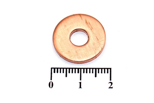 Шайба медная 6х18х2.0