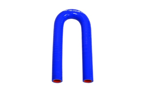 Патрубок силиконовый U-образный Ф 16 мм L=175х69х175 мм, 180°
