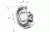 Подшипник 6804 2RS (1000804, 61804) 20*32*7мм (шт)