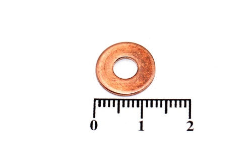 Шайба медная 5х12х1.0