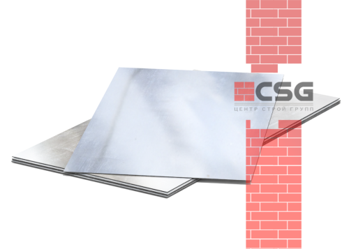 Лист оцинкованный 1х1250х2500 2 кл КР пром_пас 