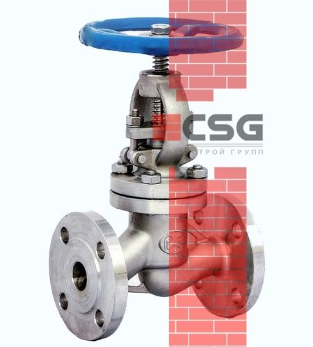 Клапан запорный стальной 15с65нж Ду15 Ру16, DN 15, 1/2 дюйма