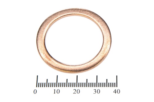 Шайба медная 30х39х1.5